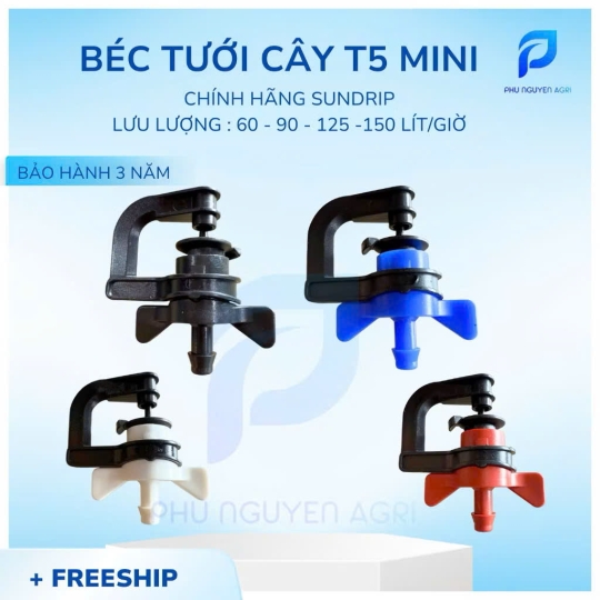 BÉC TƯỚI CÂY T5 MINI